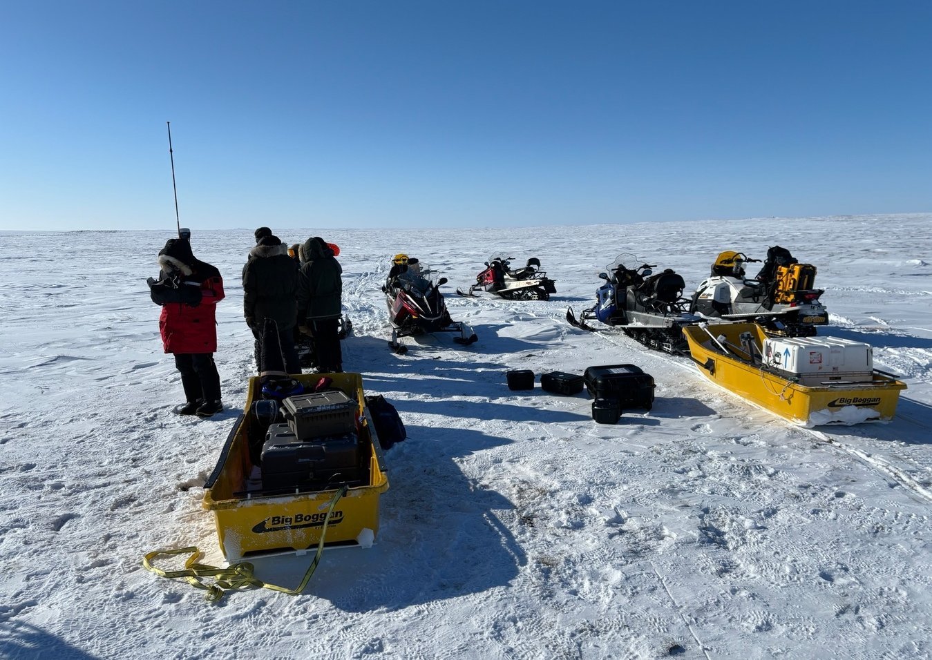 Exploration scientifique en territoire arctique