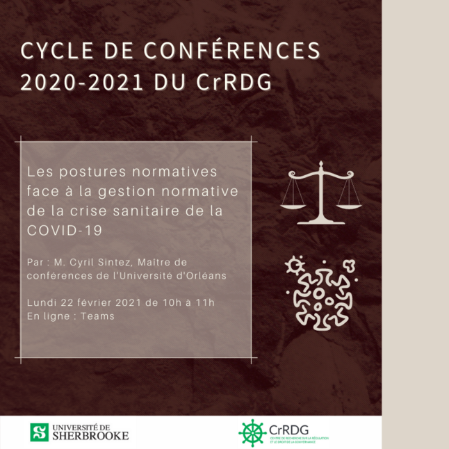 Conférence CrRDG du 22 février 2021