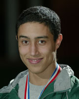 Yassine El Fouladi, de l'quipe d'athltisme Vert & Or, est revenu des Jeux du Canada avec la mdaille d'or au cou.