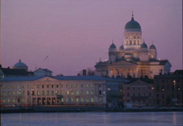 Vue de la mer à Helsinki