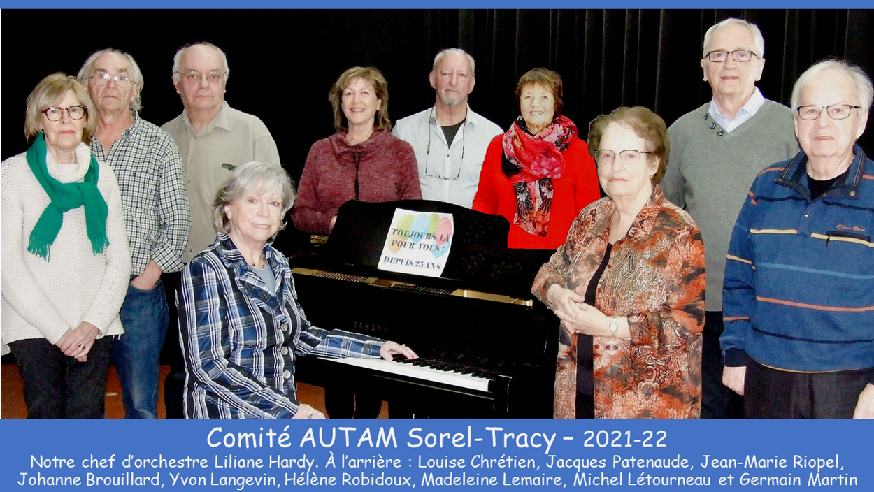 Photo des membres du Comité de Sorel-Tracy