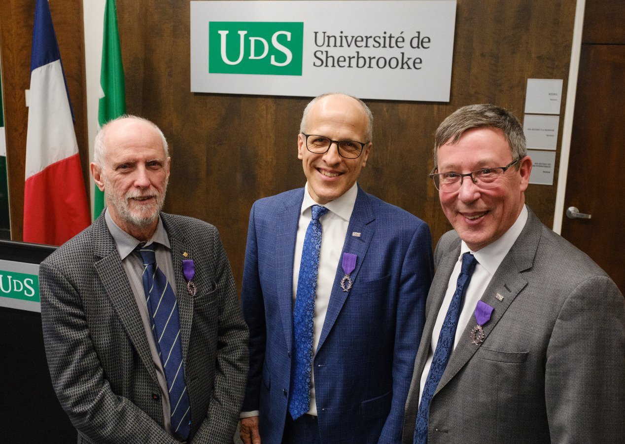 Les trois récipiendaires des Palmes académiques 2026