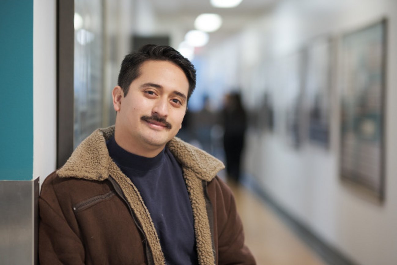 Portrait de l'étudiant Jacob Ortiz