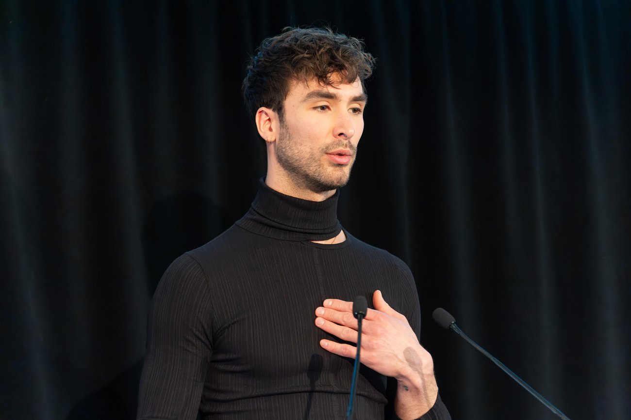 Le patineur Guillaume Cizeron