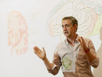 Professeur donnant un séminaire