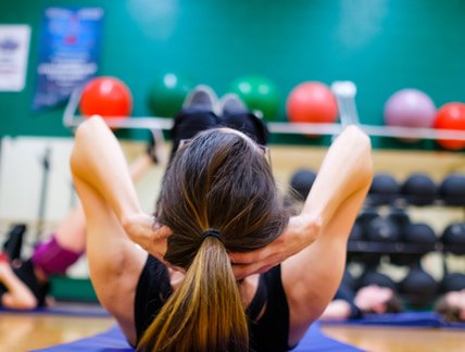 Entrainement en salle de conditionnement physique