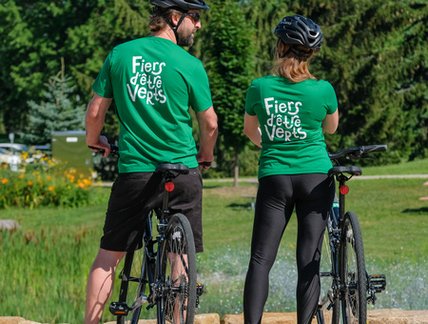 Fiers de porter le vert!