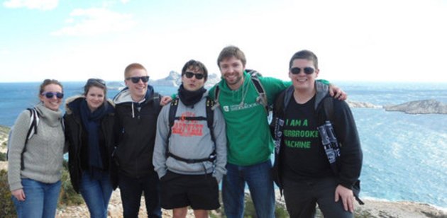 Étudiants en stage à l'étranger