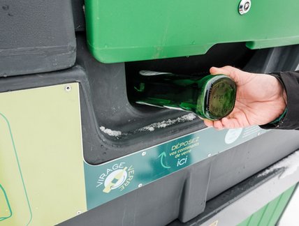 Îlots de recyclage du verre