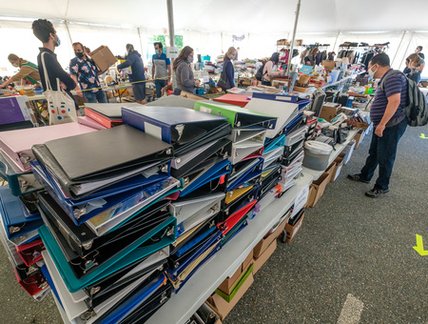 Bazar de la rentrée pour favoriser la réutilisation