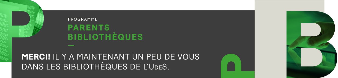 Programme Parents Bibliothèques