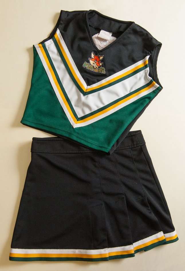 Uniforme de l’équipe de cheerleading, vers 2000