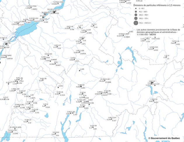 Registre des contaminants atmosphériques
