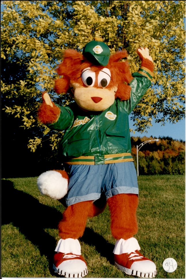 Sherlo, mascotte du Vert & Or, 1995