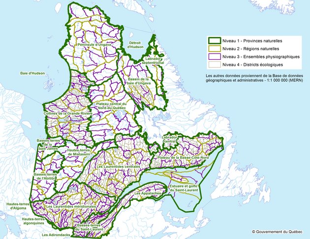 Exemple d'utilisation du Cadre écologique de référence du Québec