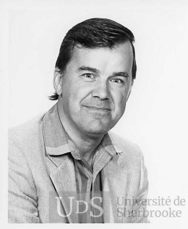 Jean-René Tétreault, 1987, Archives de l'Université de Sherbrooke (146576). Photographe inconnu.