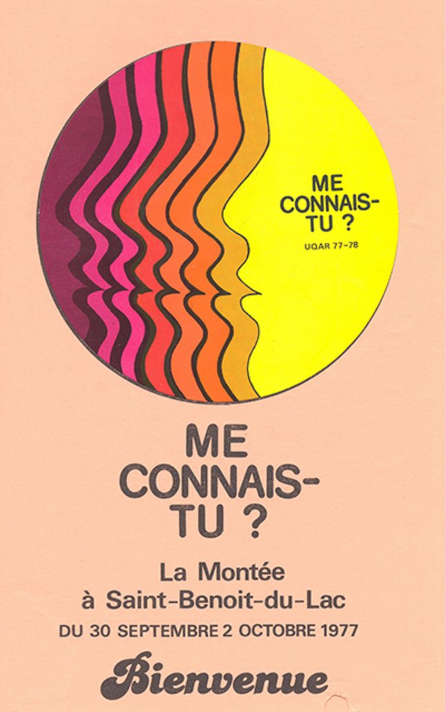 Brochure du programme de La Montée à Saint-Benoît-du-Lac