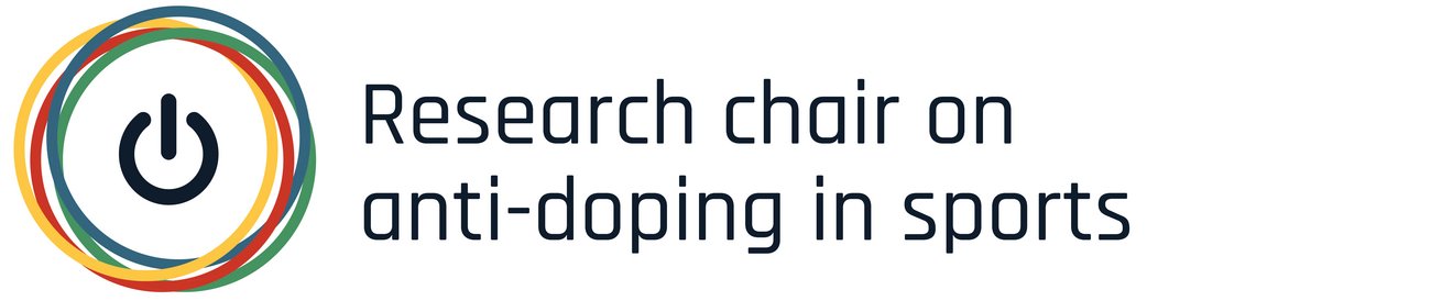 Logo of the Research chair on anti-doping in sports