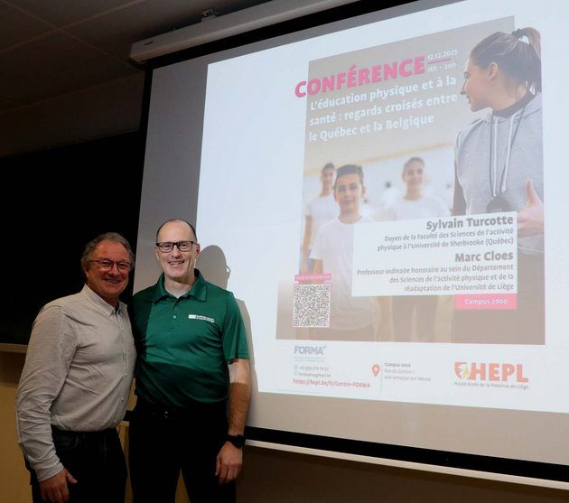 Marc Cloes et Sylvain Turcotte