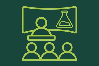 Icône représentant les conférences et séminaires