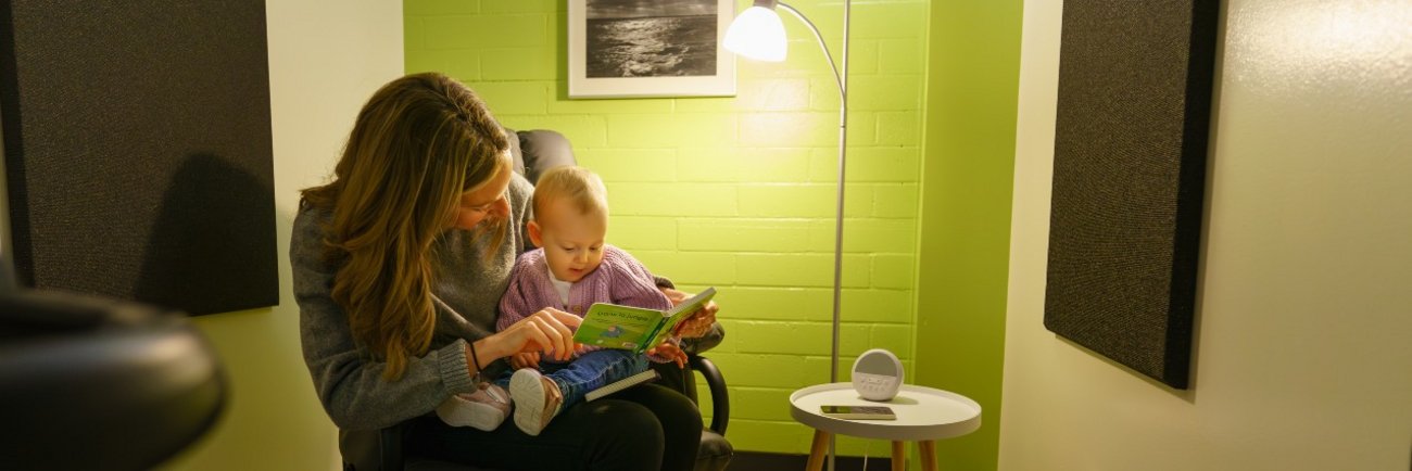 salle d'alimentation pour parents aux études