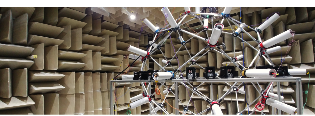 Réseau sphérique de haut-parleurs