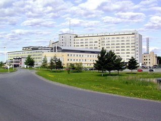 Vue extérieure du campus de la Santé