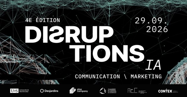 Conférence sur les disruptions numériques de l'IA en communication marketing
