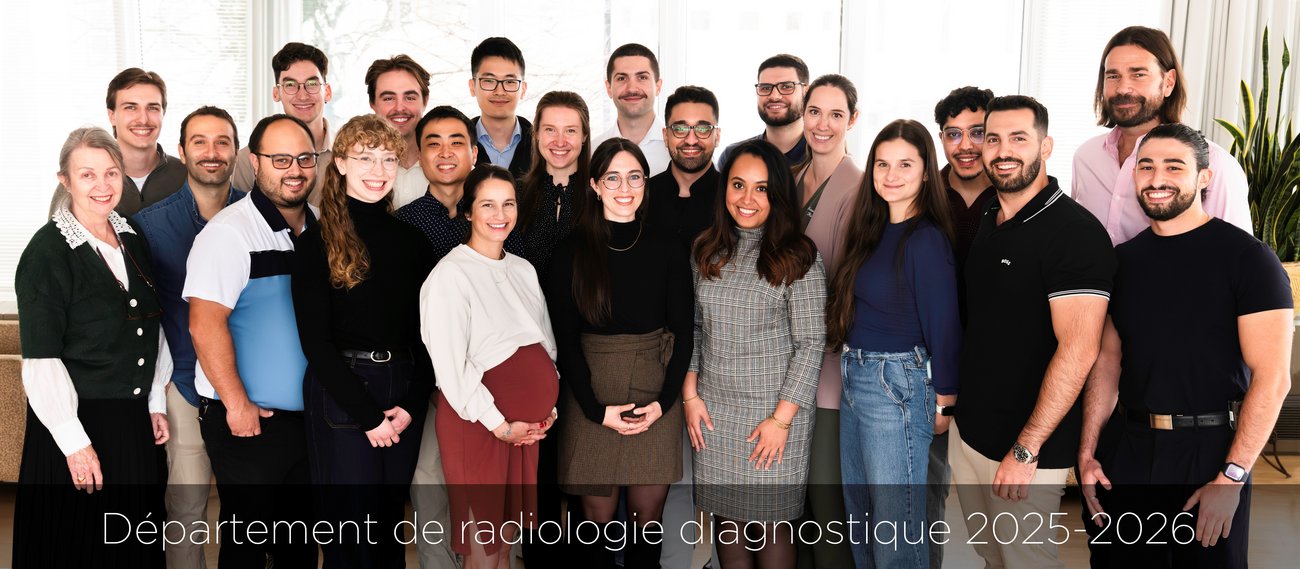 Département de radiologie diagnostique 2025-2026