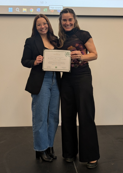 Photographie Kassandra Laroche et Marianne Saint-Jacques