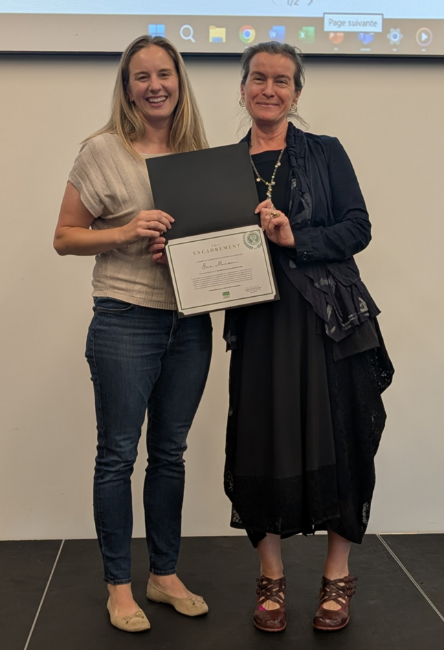 Photographie Eva Monson et Marie Claude Ouimet