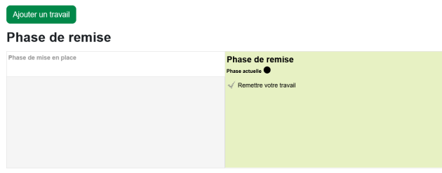 Activité Atelier, évaluation par les pairs, ajout de fichier, étape 1