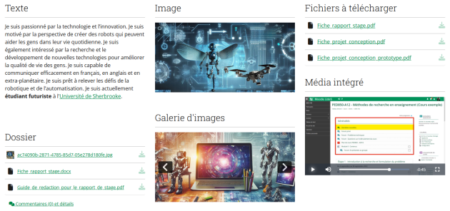 Types de contenu - Partie 1