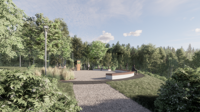 Maquette du belvédère des Visionnaires