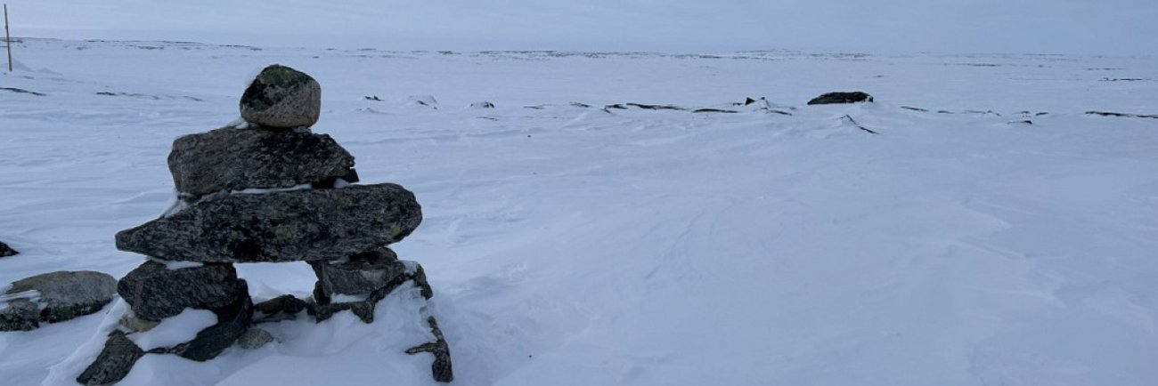 Grand Nord, inukshuk