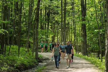 Marche lors des Journées du personnel