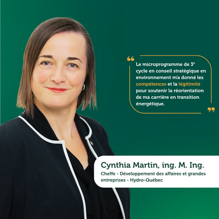 Cynthia Martin, ing. M. Ing.