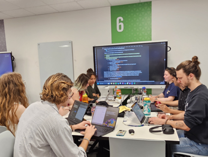 travaux étudiants classe