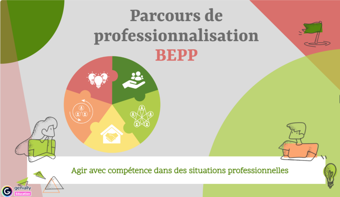 Présentation du parcours de professionnalisation du BEPP