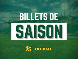 billets de saison vert et or football