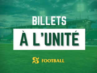 billets vert et or football