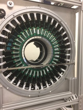 Scanner MSA, vue de l'anneau complet