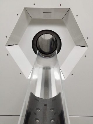 Scanner rat vue de l'ouverture