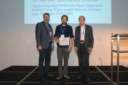 Samuel Parent reçoit un prix au NSS/MIC