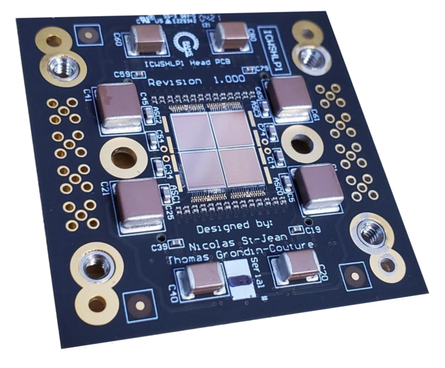 Matrice 2x2 de photodétecteurs