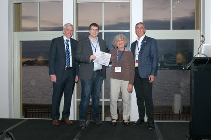 Julien Rossignol reçoit un prix au NSS/MIC