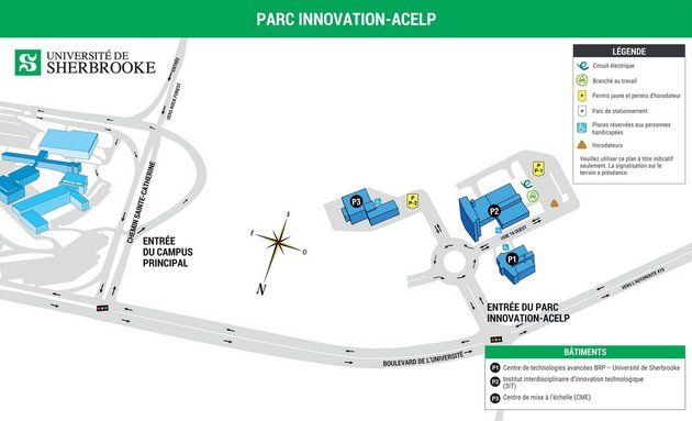 Plan pour se rendre au 3it