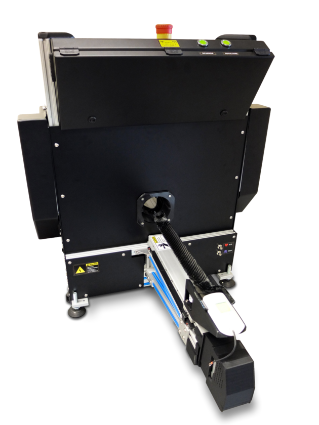 Vue du scanner souris complet