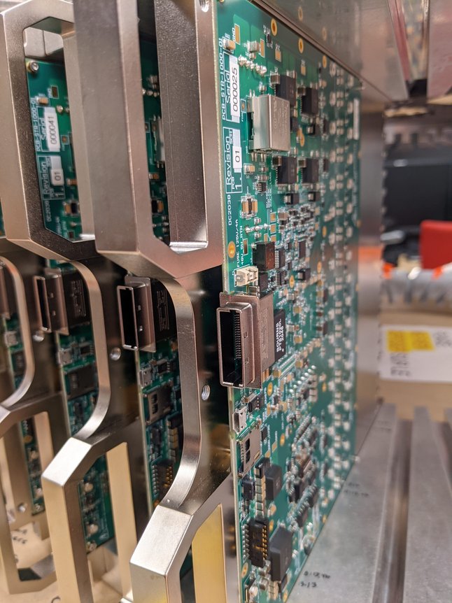 cartes du scanners, en assemblage