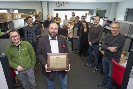 Prix remis à Jean-François Pratte